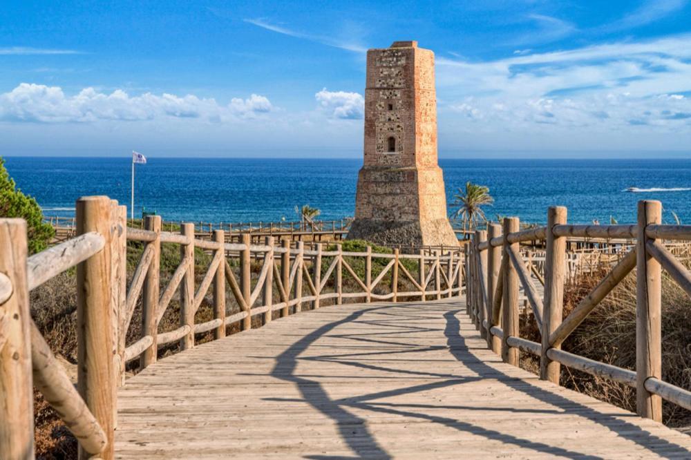 300M To The Beach ! Mijas Buitenkant foto